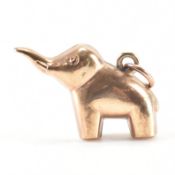 HALLMARKED 9CT GOLD ELEPHANT PENDANT