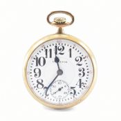 ANTIQUE HAMILTON WATCH CO OPEN FACE POCKET WATCH