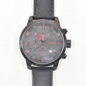 SKMEI BLACK & RED WRIST WATCH