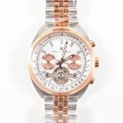 CONSTANTIN WEISZ TWO TONE STAINLESS STEEL WRIST WATCH