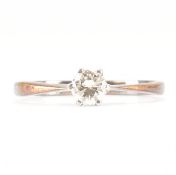 VINTAGE 18CT GOLD & DIAMOND SOLITAIRE RING