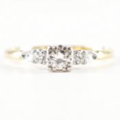 VINTAGE 18CT GOLD & DIAMOND ENGAGEMENT RING
