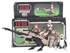 STAR WARS - ORIGINAL VINTAGE PALITOY SPEEDER BIKE PLAYSET