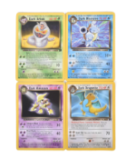 POKEMON - COLLECTION OF X4 WOTC TEAM ROCKET CARDS