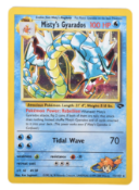 POKEMON - WOTC GYM CHALLENGE HOLO MISTY'S GYARADOS