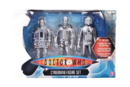 DOCTOR WHO - CHARACTER OPTIONS - AGE OF STEEL CYBERMAN FIGURE SET