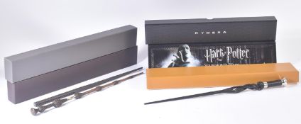 HARRY POTTER STUDIO - COLLECTION OF PROP REPLICA WANDS