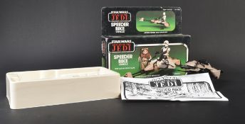 STAR WARS - ORIGINAL VINTAGE PALITOY SPEEDER BIKE PLAYSET