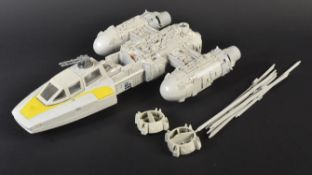 STAR WARS - ORIGINAL VINTAGE KENNER Y-WING FIGHTER VEHICLE