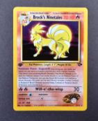 POKEMON - WOTC GYM CHALLENGE 1ST EDITION BROCK'S NINETALES