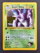 POKEMON - WOTC GYM CHALLENGE 1ST EDITION GIOVANNI'S NIDOKING