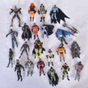BATMAN - COLLECTION OF BATMAN ACTION FIGURES AND BATMOBILES