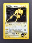 POKEMON - WOTC GYM CHALLENGE 1ST EDITION ROCKET'S ZAPDOS