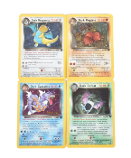 POKEMON - COLLECTION OF X4 WOTC TEAM ROCKET CARDS