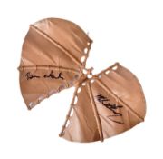 STAR WARS - EWOKS - AUTOGRAPHED VINTAGE KENNER GLIDER