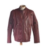 GUARDIANS OF THE GALAXY - STAR LORD STYLE LEATHER JACKET