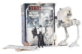 STAR WARS - VINTAGE SCOUT WALKER VEHICLE PLAYSET