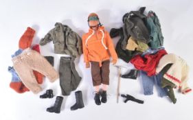 VINTAGE PALITOY MOUNTAIN RESCUE ACTION MAN WITH ADDITIONAL CLOTHING