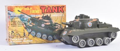 VINTAGE LOUIS MARX CAP FIRING TANK