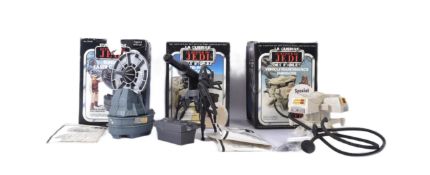 STAR WARS - ORIGINAL VINTAGE MINI-RIG BOXED PLAYSETS