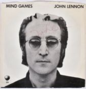 THE BEATLES - JOHN LENNON (1940-1980) - AUTOGRAPHED SINGLE SLEEVE