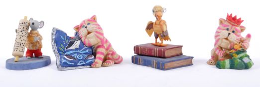 BAGPUSS - ROBERT HARROP - COLLECTION OF X 4 STATUES