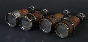 WWI FIRST WORLD WAR BINOCULARS - TWO PAIRS