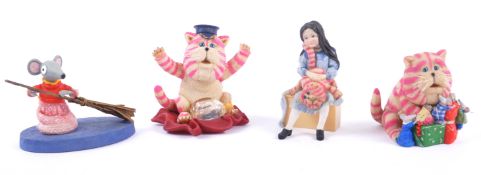 BAGPUSS - ROBERT HARROP - COLLECTION OF X 4 STATUES