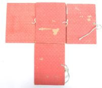 FOUR CHINESE PORTRAIT DRAWING BOOKS