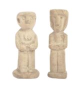 PAIR OF PRE COLUMBIAN FIGURES