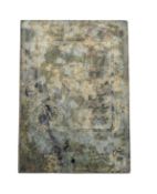 CHINESE ANTIQUE HAND CARVED JADE PANEL