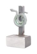 ROMAN BRONZE SNAKE RAISED ON METAL STAND