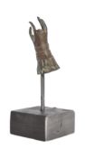 19TH CENTURY THAI BRONZE BUDDHA HAND