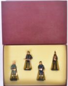 GERRY FORD DESIGN WHITE METAL BLITZ RESCUE TEAM MODEL FIGURINES