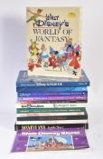 DISNEY WORLD - COLLECTION OF ASSORTED HARD BACK DISNEY BOOKS