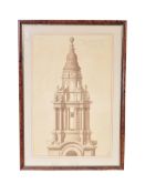 NATIONAL ART TRAINING SCHOOL - ARCHITECTURAL PENCIL DRAWING