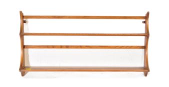 VINTAGE MID 20TH CENTURY ERCOL MODEL 268 TEAK PLATE RACK