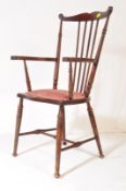 VICTORIAN OAK GOLDSMITH WINDSOR CHAIR