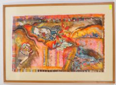 GAIL REEVE JONES MIXED MEDIA ARTWORK