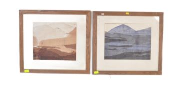 PAIR OF JUDE RADFORD INK ON PAPER PRINTS