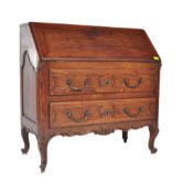 19TH CENTURY FRENCH CHESTNUT OAK PROVINCIAL BUREAU DESK