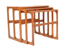 G-PLAN QUADRILLE TEAK WOOD NEST OF GRADUATING TABLES