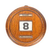 VICTORIAN OAK PERPETUAL WALL CALENDER