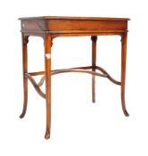 VINTAGE 20TH CENTURY MAHOGANY BUREAU WRITING TABLE