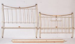 19TH CENTURY VICTORIAN METAL BEDSTEAD