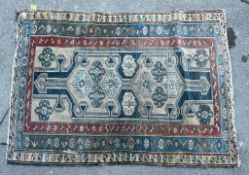 EARLY 20TH CENTURY PERSIAN ISLAMIC FLOOR CARPET RUG