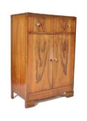 ART DECO CIRCA 1940S WALNUT TALLBOY