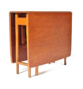 MID 20TH CENTURY RETRO VINTAGE TEAK DROP LEAF DINING TABLE