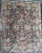 KIRMAN PERSIAN ISLAMIC CARPET FLOOR RUG