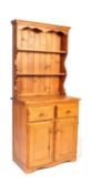 20TH CENTURY COUNTRY PINE KITCHEN WELSH DRESSER